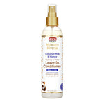 African Pride Moisture Miracle Coconut Milk & Honey Leave-In Conditioner — 12 fl oz