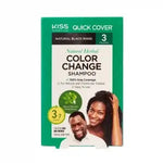 RED by KISS Color Change Shampoo — Natural Black — 3-piece pack