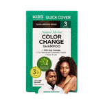 RED by KISS Color Change Shampoo — Dark Brown — 3-piece pack