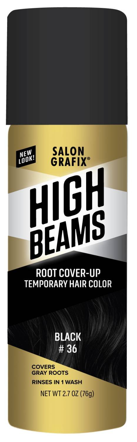 Salon Grafix High Beams Root Cover-Up — #36 Black — 2.7 oz (76 g)