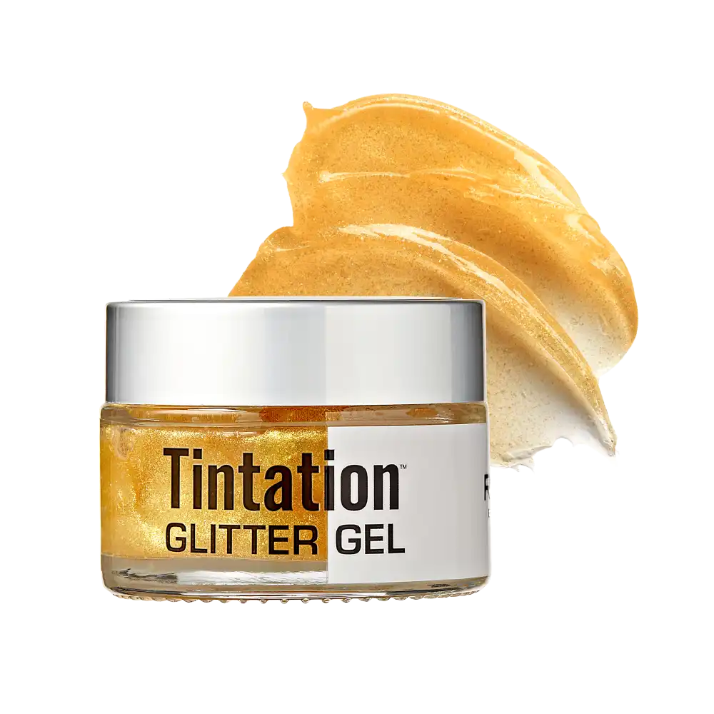 RED by KISS Tintation Glitter Gel — Gold — 1.01 oz