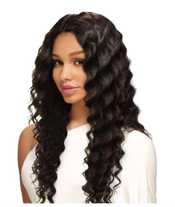 Natural Lace Front Wig - Deep Wave