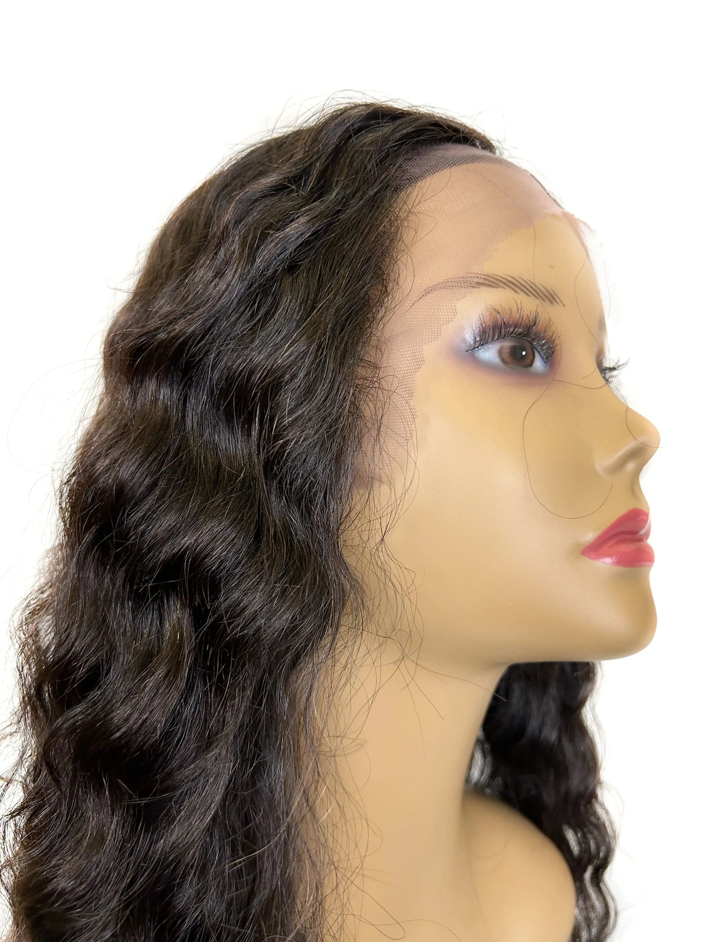 Natural Lace Front Wig - Bleach Curl