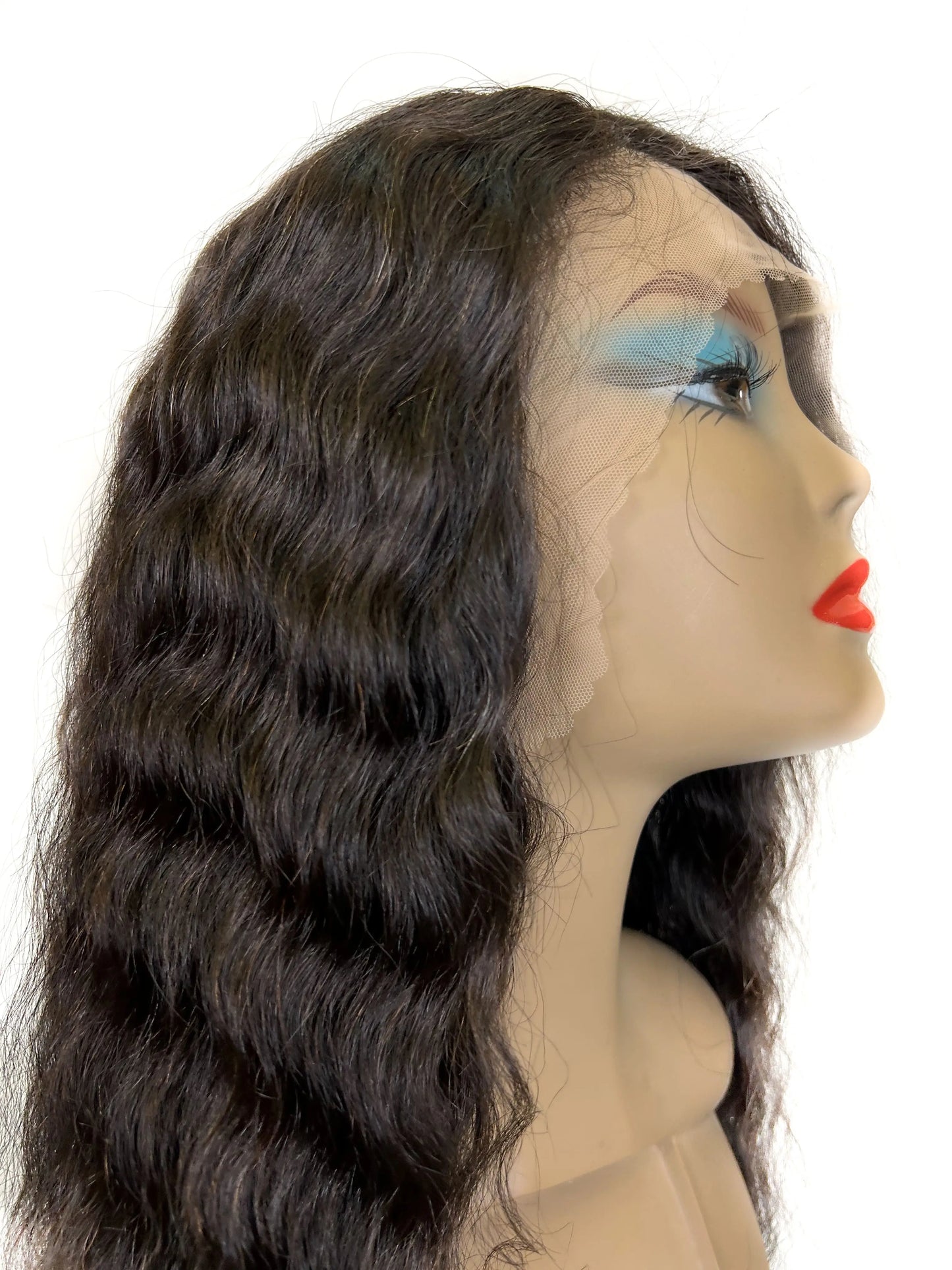 Natural Lace Front Wig - Deep Twist