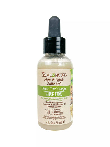 Root Recharge Serum by Creme of Nature, Aloe & Black Castor
