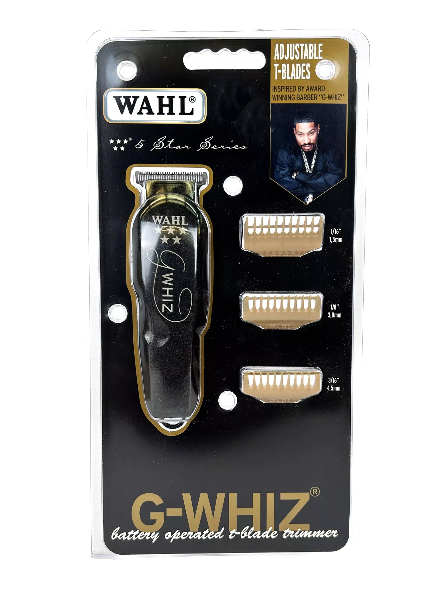 G-Whiz Battery Operated T-Blade Trimmer