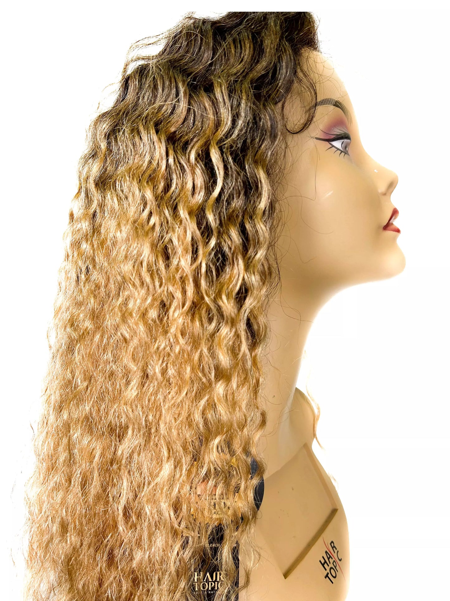 How to bleach a human hair on sale wig