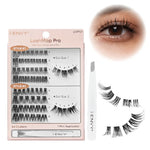 KISS I Envy LashMap Pro EyeLash Cluster Kit with Mini Tweezer