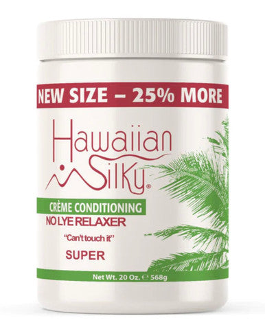 Hawaiian Silky Creme Conditioning No-Lye Relaxer — Super — 20 oz