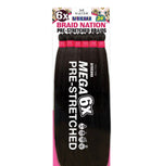 Mayde Beauty Synthetic Crochet Braids - 6X BRAID NATION 24"