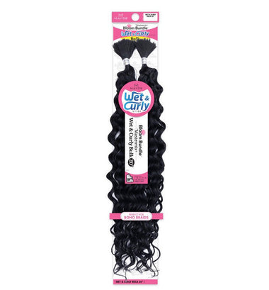 Mayde Beauty Synthetic Bloom Bundle Braid - Wet & Curly Bulk  20”