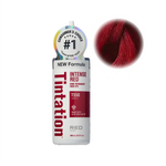 RED by KISS Tintation Semi-Permanent Hair Color — Intense Red — 5 fl oz (148 ml)