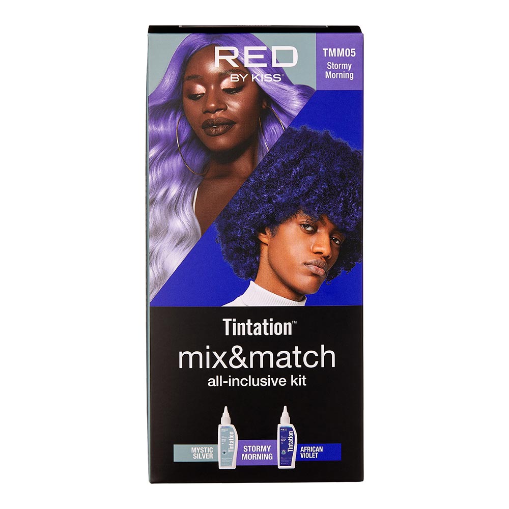 RED by KISS Tintation Mix & Match Hair Color Kit — Stormy Morning — 1 kit