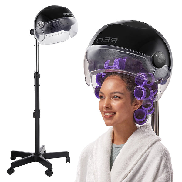 RED by KISS 3000 Ceramic Stand Hood Hair Dryer Adjustable Height 3 Temp Settings