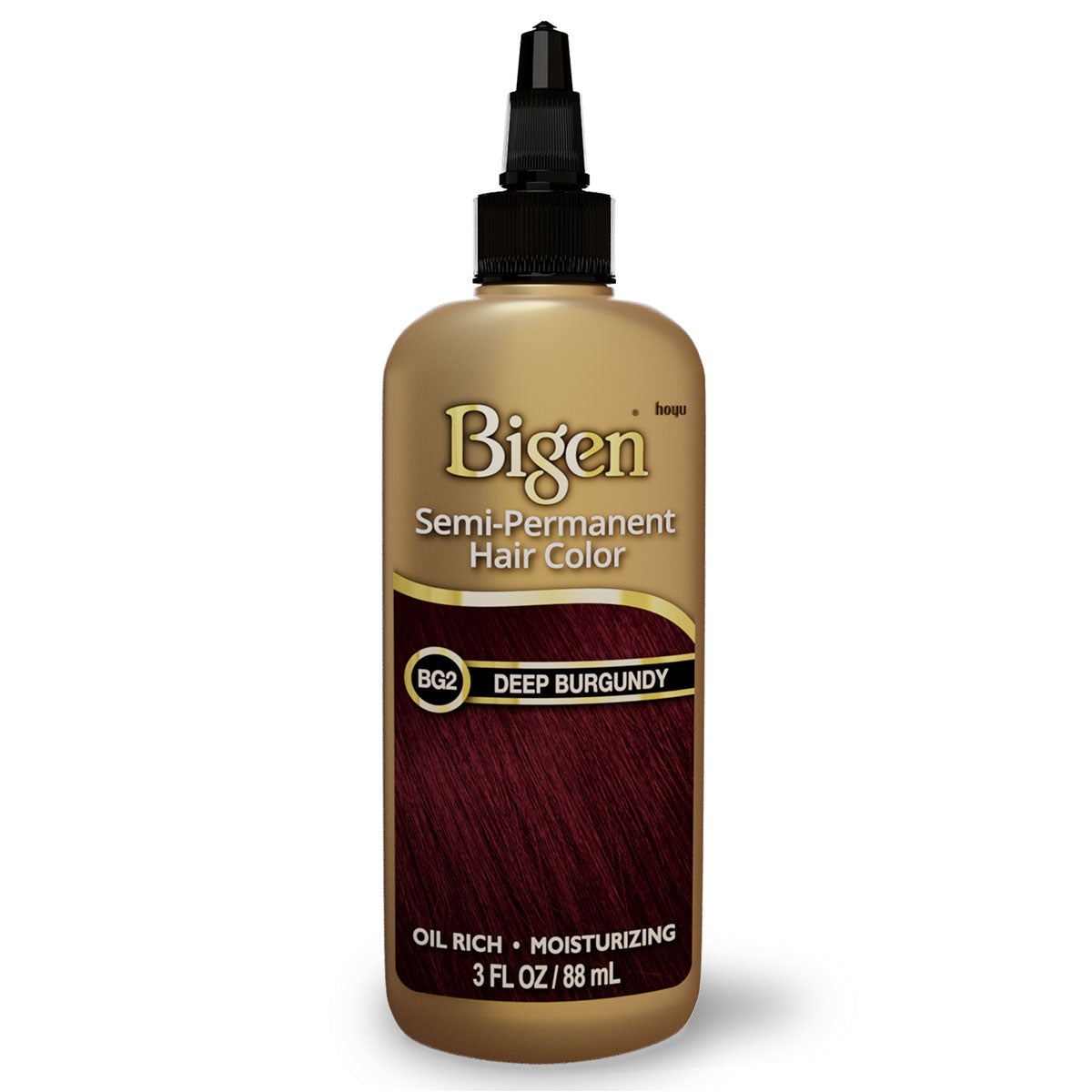 Bigen Semi-Permanent Hair Color — BG2 Deep Burgundy 3 fl oz (88 ml)