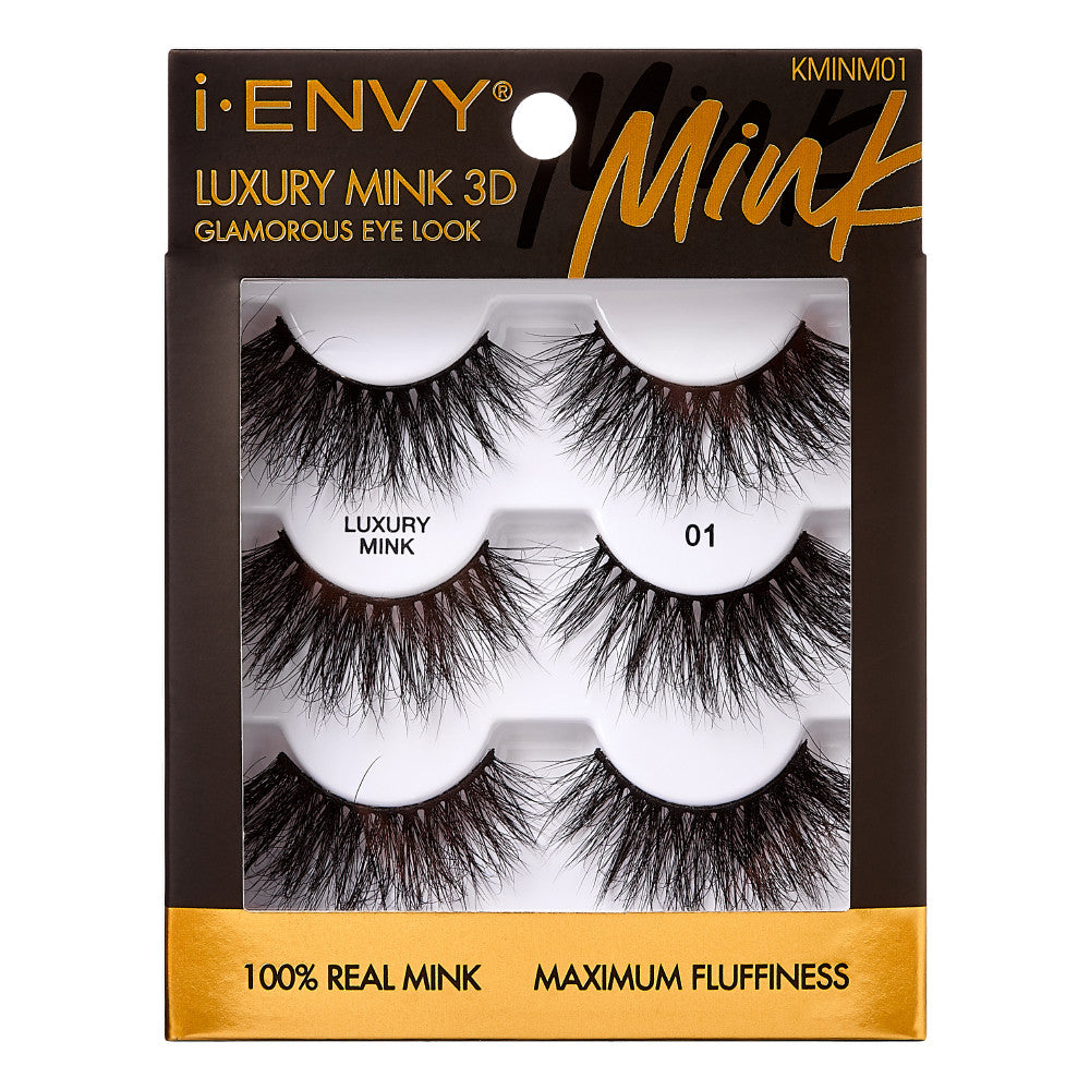 KISS i Envy Luxury Mink Lashes Multi Pack