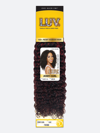 Eve Hair LUV Jerry Curl – 100% Remy Human Hair