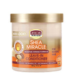 African Pride Shea Miracle Leave-In Conditioner — 15 oz