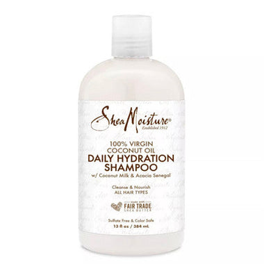 SheaMoisture 100% Virgin Coconut Oil Daily Hydration Shampoo — 13 fl oz