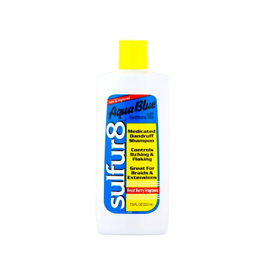 Sulfur8 Aqua Blue Medicated Dandruff Shampoo — 7.5 fl oz