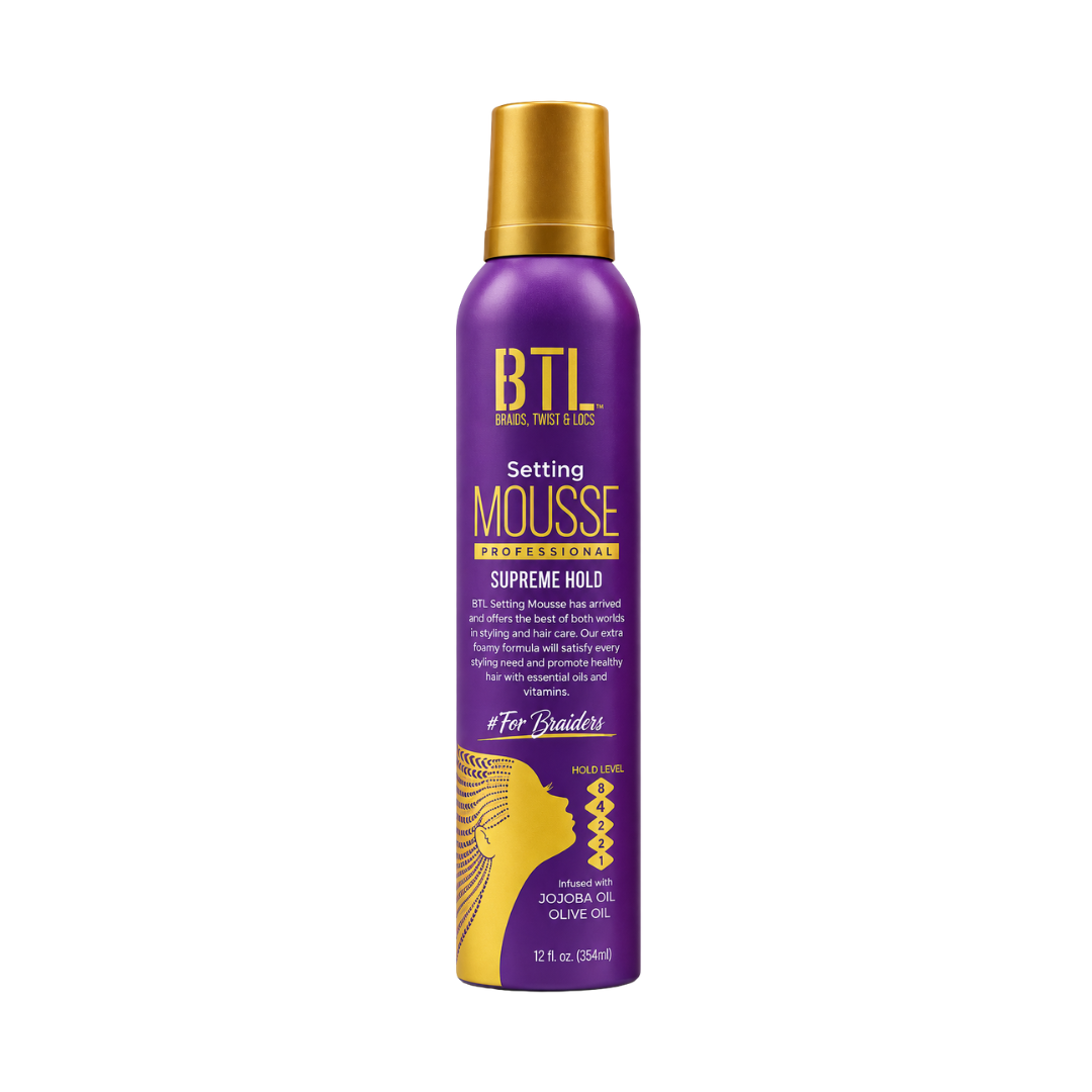 BTL Setting Mousse for Braiders — Supreme Hold