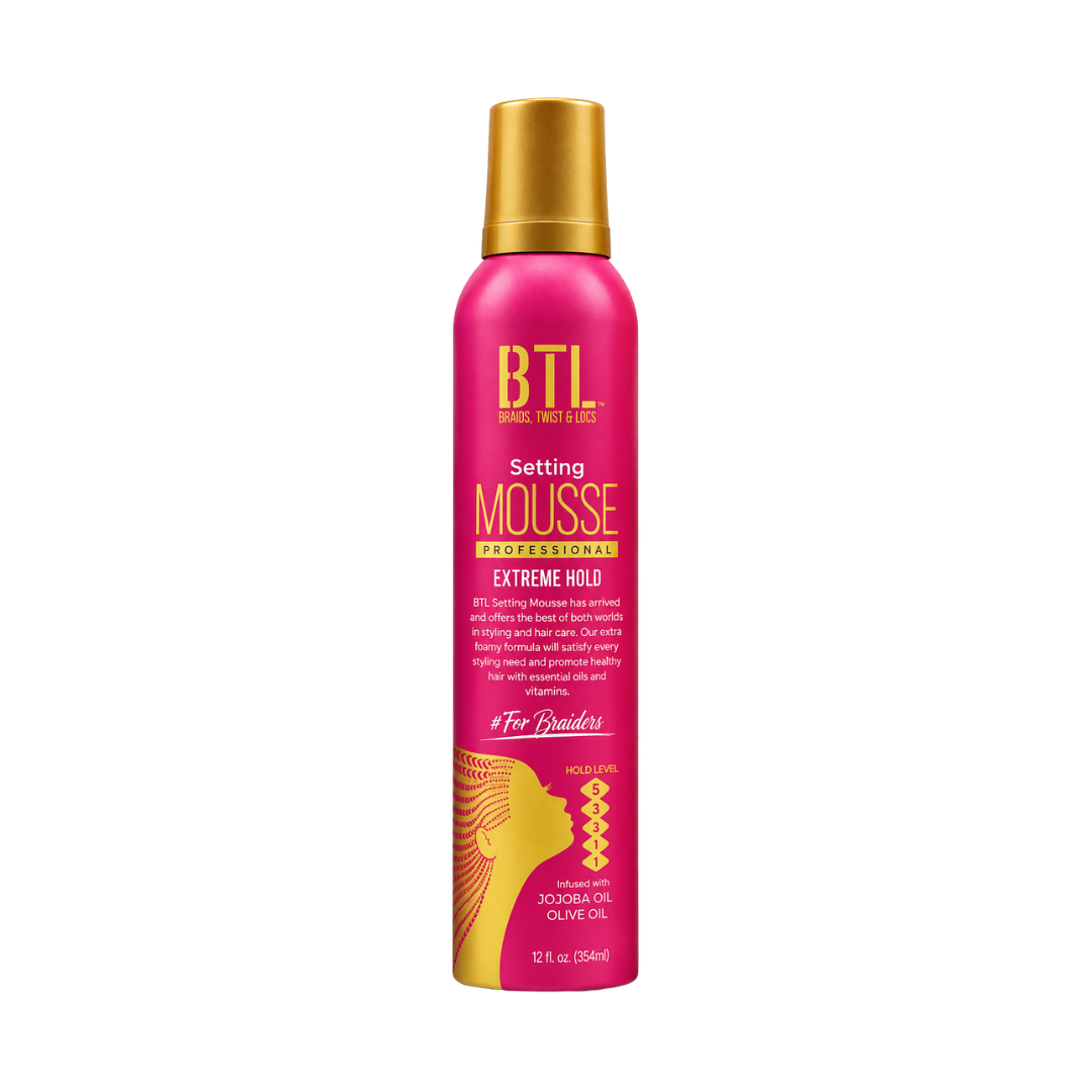 BTL Setting Mousse for Braiders — Extreme Hold
