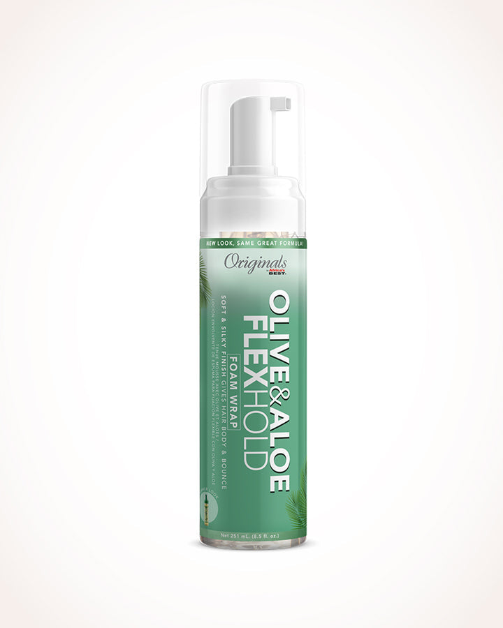 Originals by Africa’s Best Olive & Aloe Flex Hold Foam Wrap