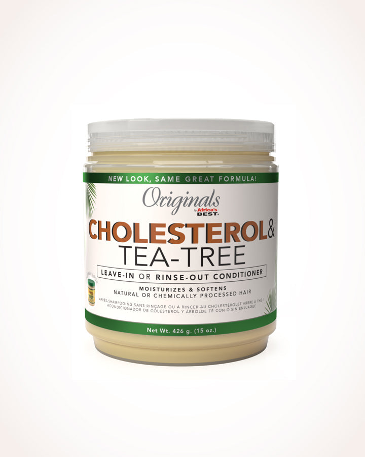 Originals by Africa’s Best Cholesterol & Tea-Tree Leave-In or Rinse-Out Conditioner