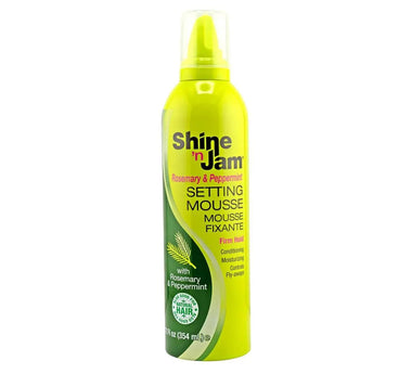 Shine ’n Jam Rosemary & Peppermint Firm Hold Setting Mousse