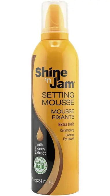 Shine ’n Jam Honey Extra Hold Setting Mousse
