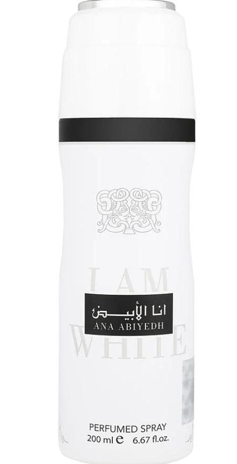 Lattafa Ana Abiyedh I Am White Perfumed Body Spray