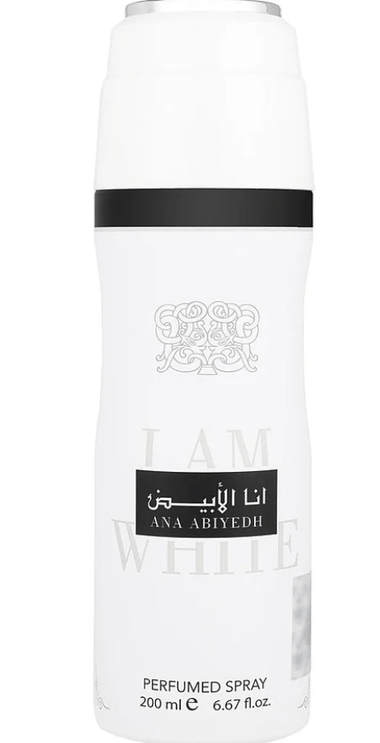 Lattafa Ana Abiyedh I Am White Perfumed Body Spray