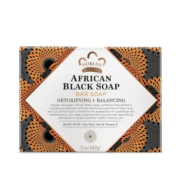 Nubian Heritage African Black Soap – 5 oz