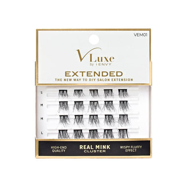 VLuxe Extended Real Mink Cluster Lashes