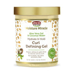 African Pride Moisture Miracle Aloe & Coconut Water Curl Defining Gel — 18 oz