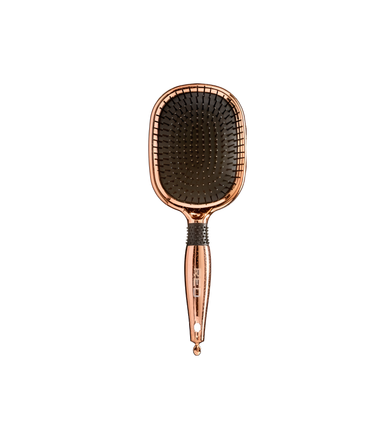 Rose Gold Chrome Paddle Brush